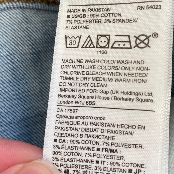 Banana Republic Skinny Ankle Jean w/ Released Hem - Picture 7 of 8